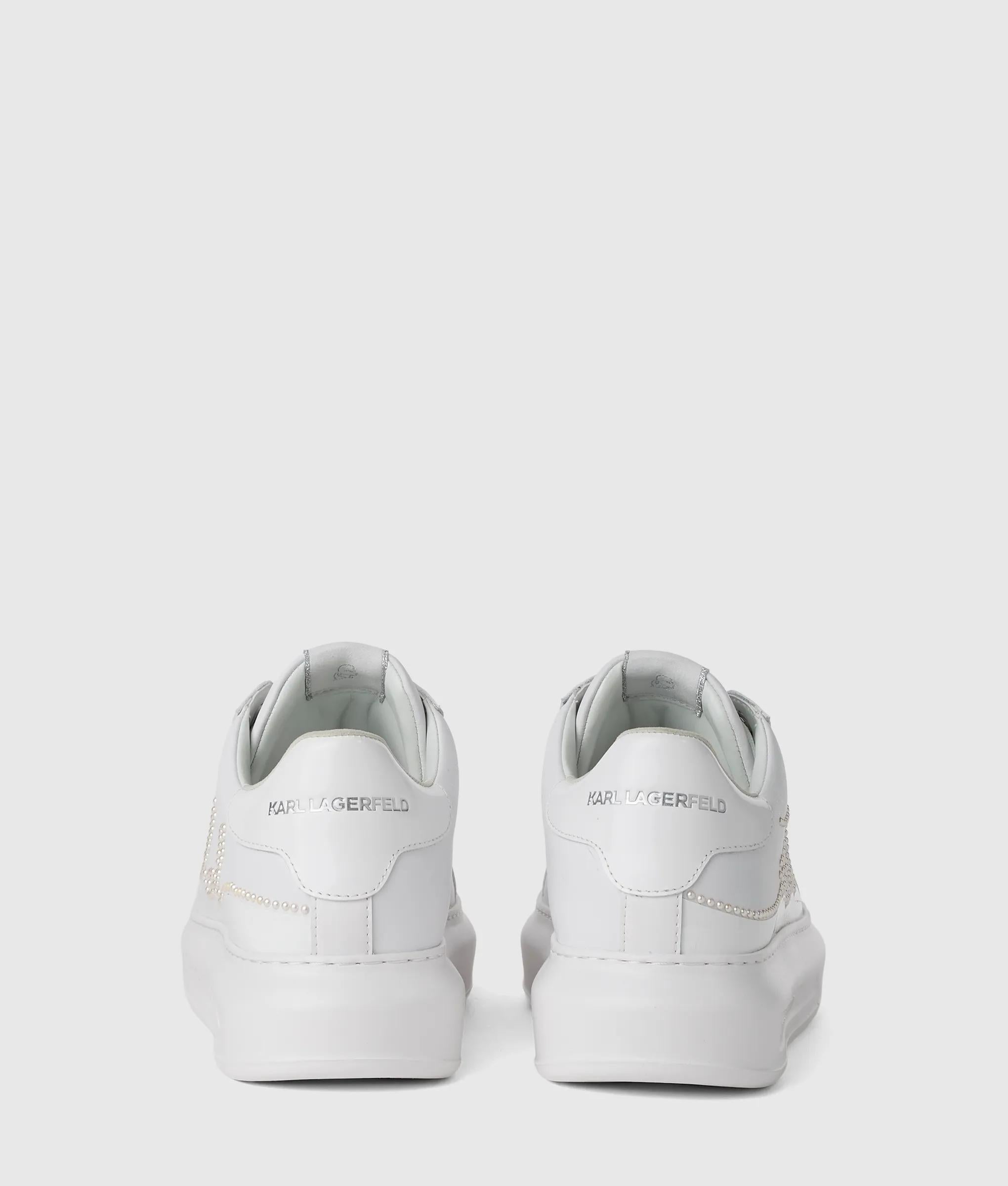 Kapri faux-pearl Signature sneakers