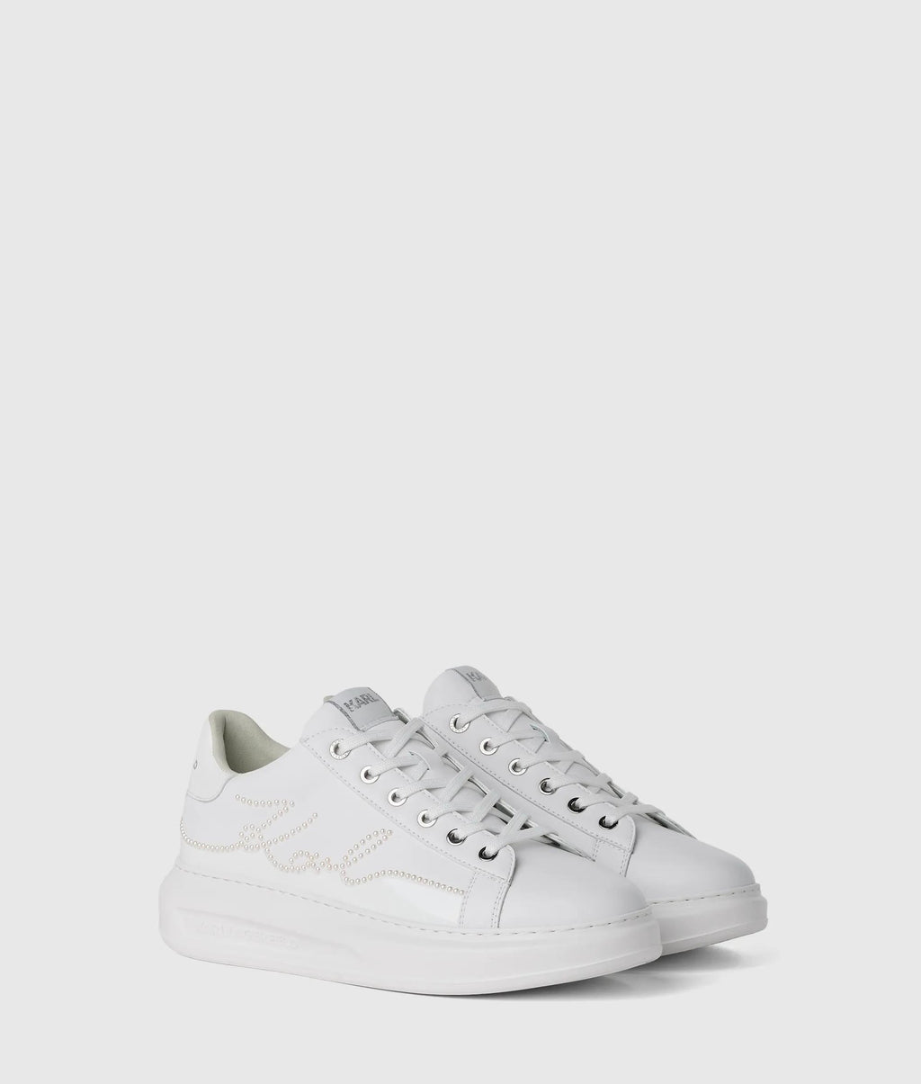 Kapri faux-pearl Signature sneakers