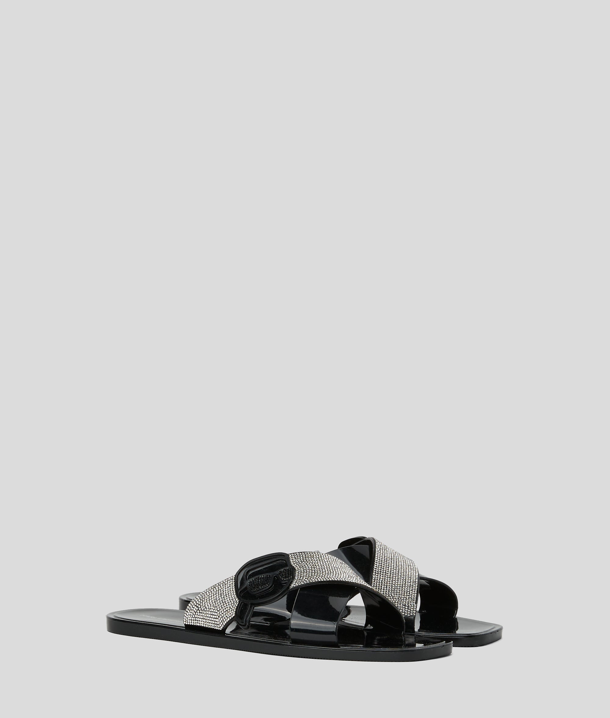 Ikon NFT Jelly rhinestone sandals