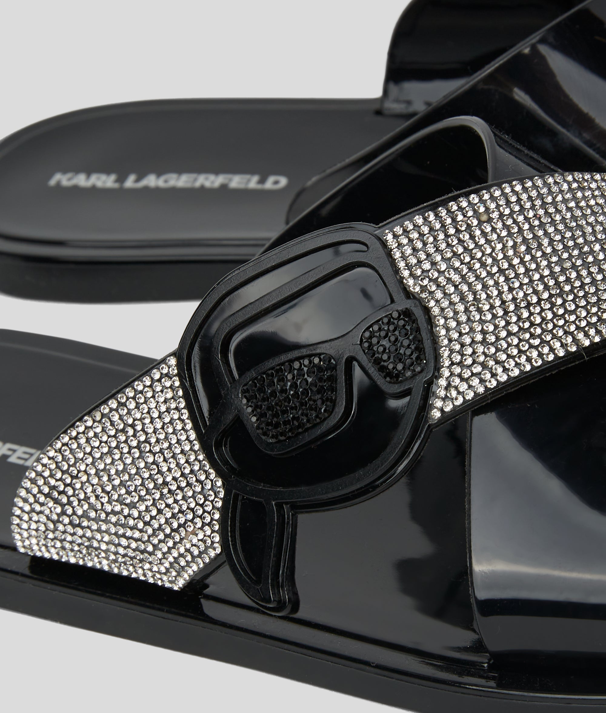 Ikon NFT Jelly rhinestone sandals