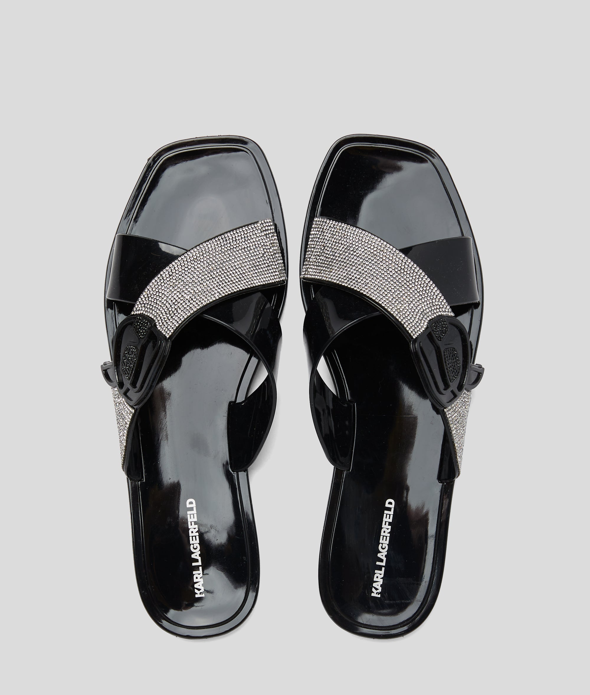 Ikon NFT Jelly rhinestone sandals