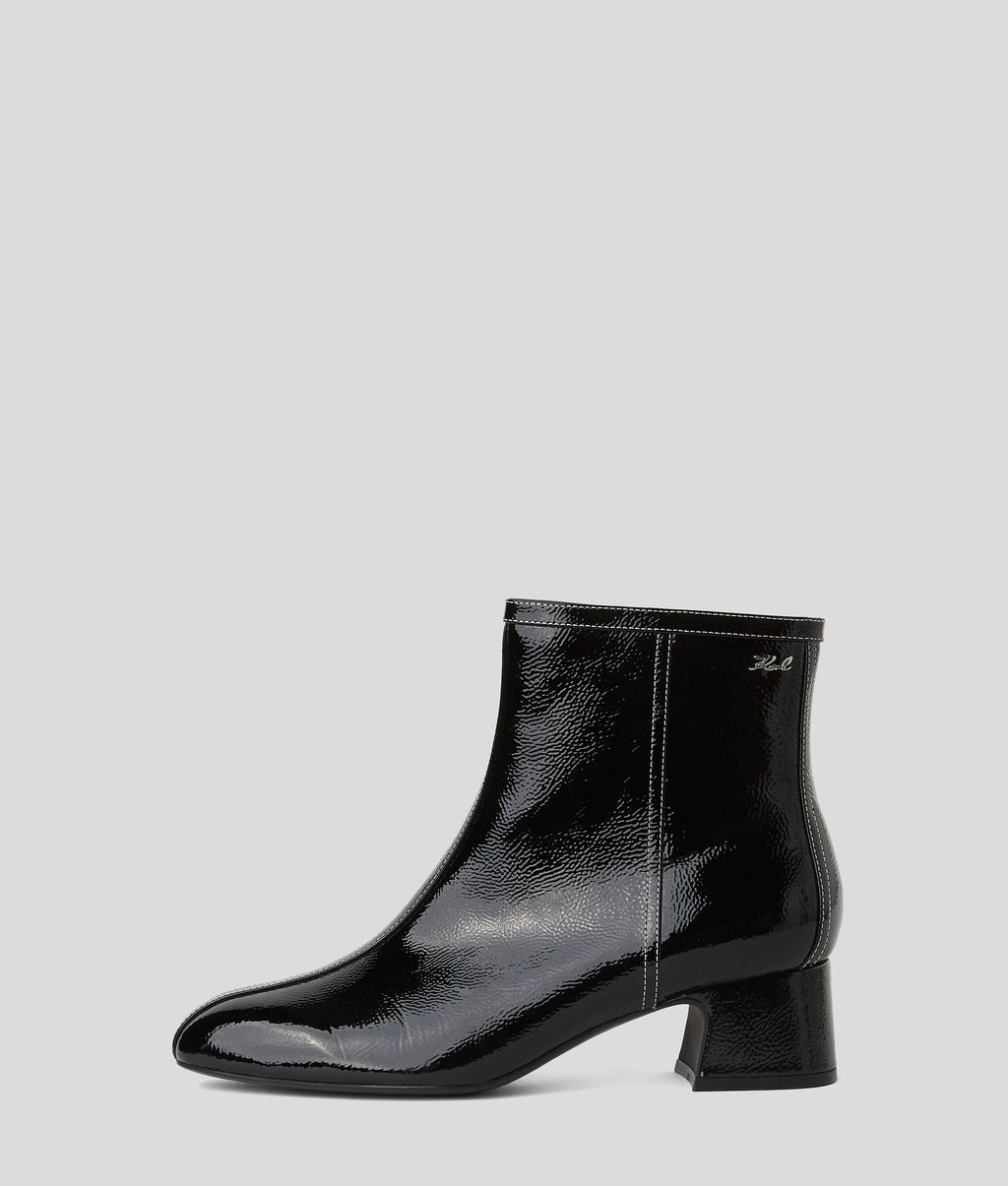 Bonnie ankle zip boots