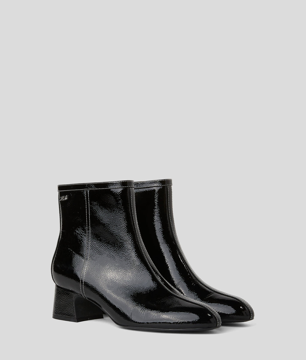 Bonnie ankle zip boots