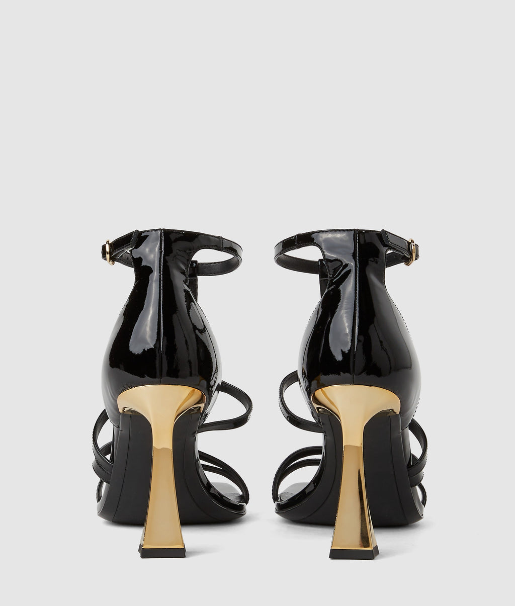 Debutante strap heeled sandals