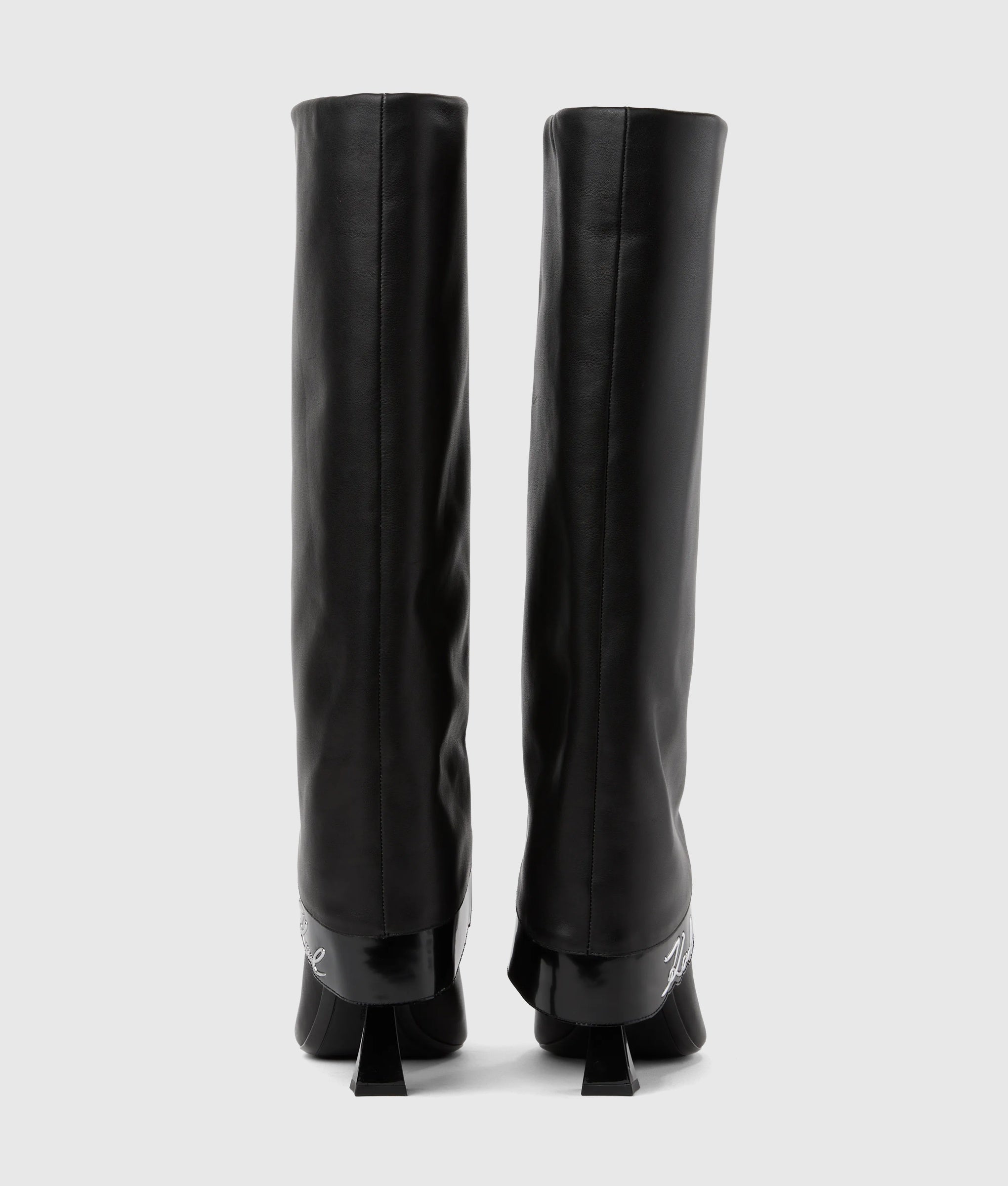 Debutante tall fold-down boots