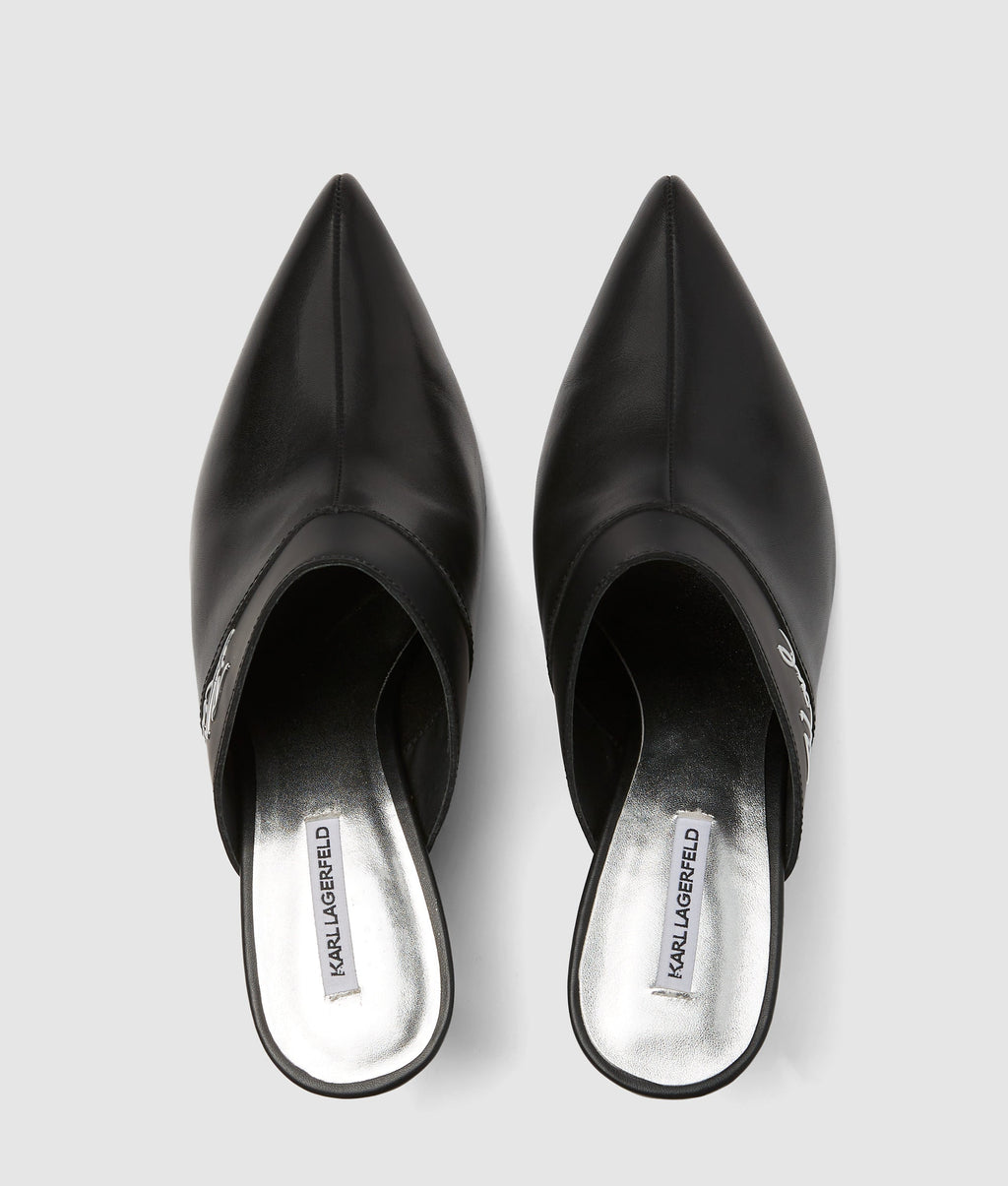Sienna heeled mules