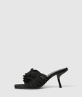 Karmel ruche heeled sandals