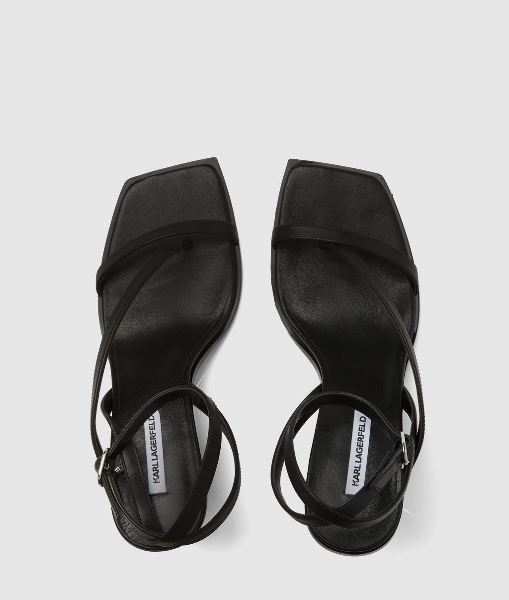 Karmel heeled ankle strap sandals