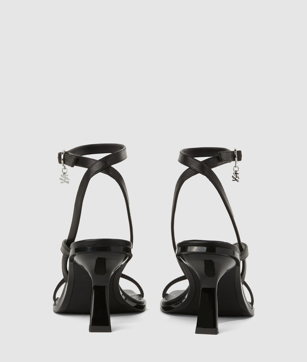 Karmel heeled ankle strap sandals