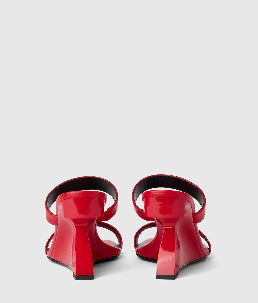 Waverly double-strap wedges