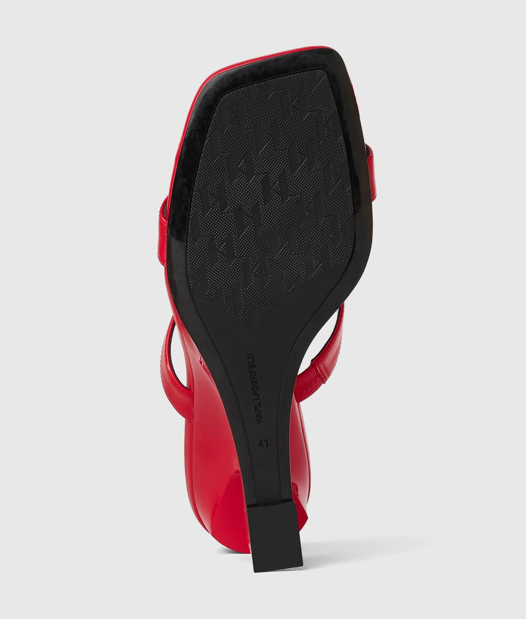 Waverly double-strap wedges