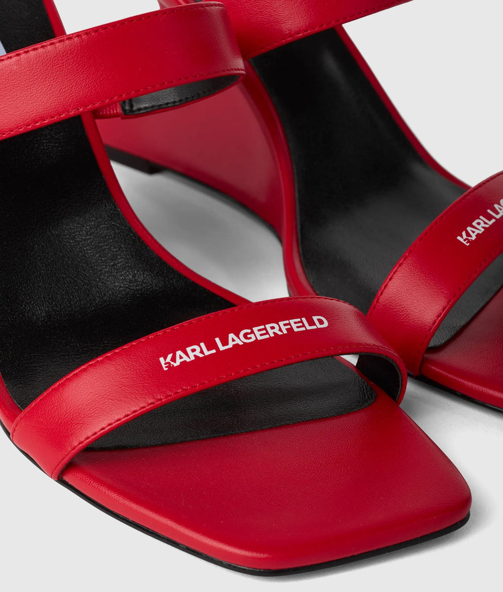 Waverly double-strap wedges
