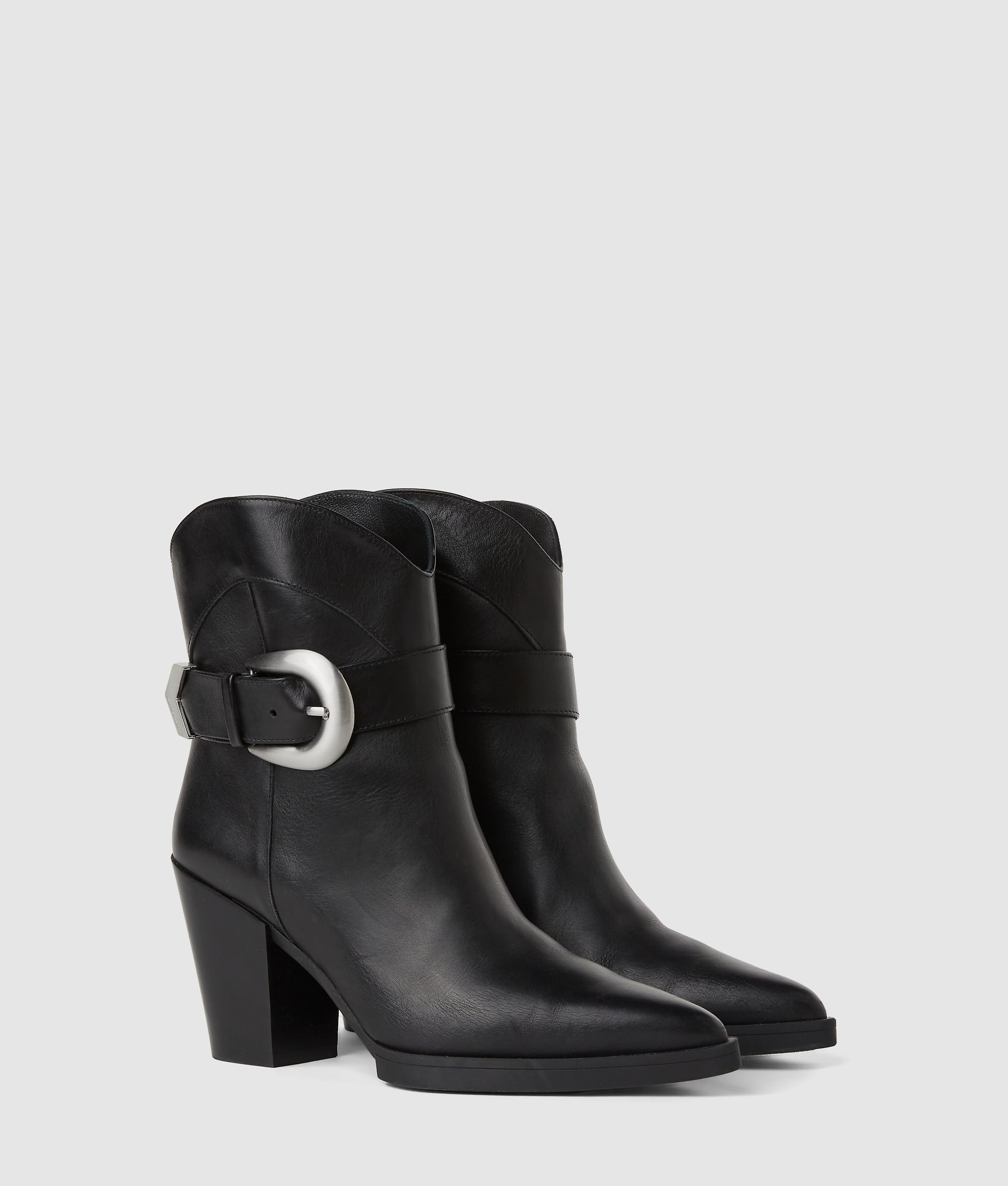 Kowboy mid-calf buckle boots