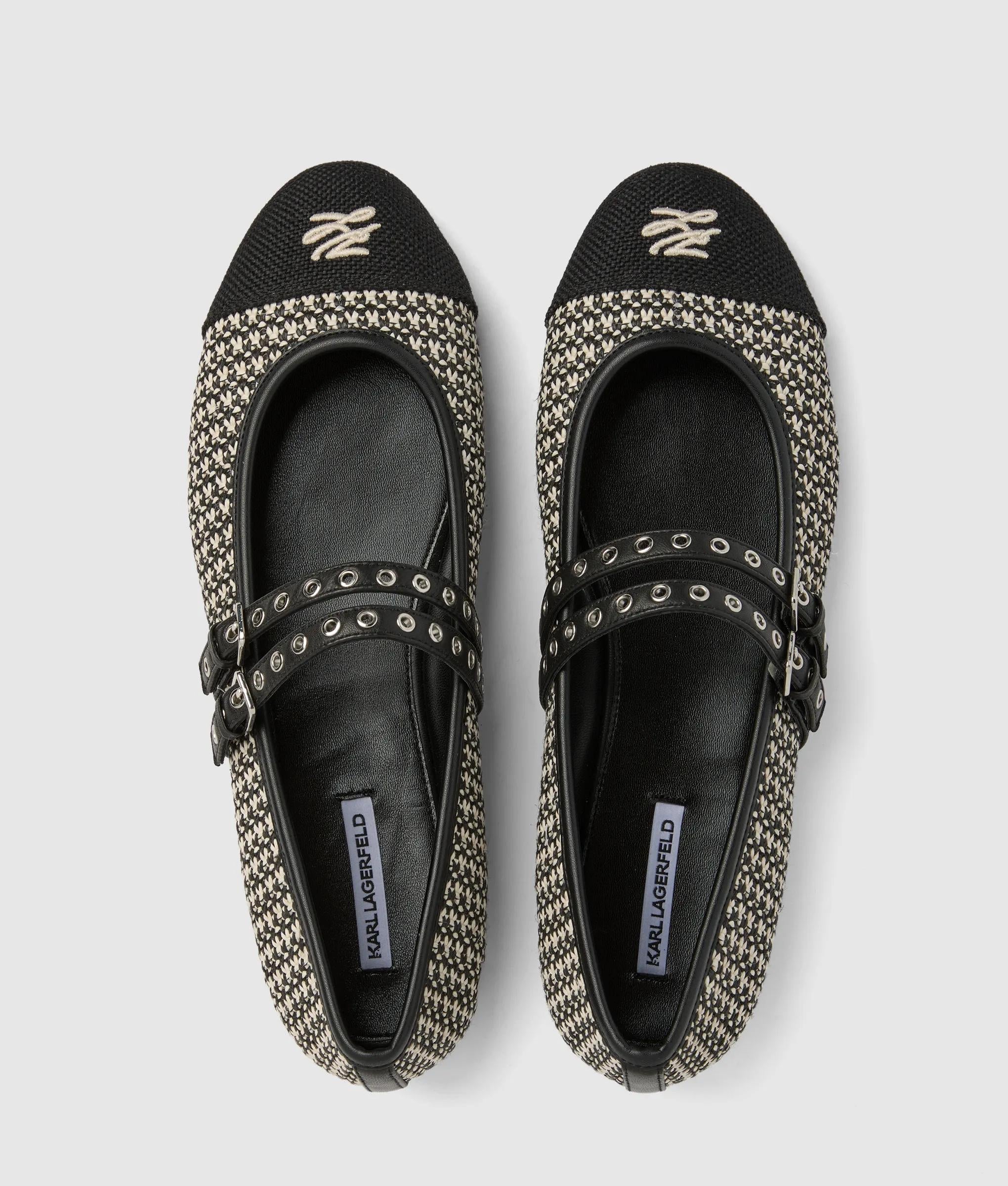 Karo strap pumps