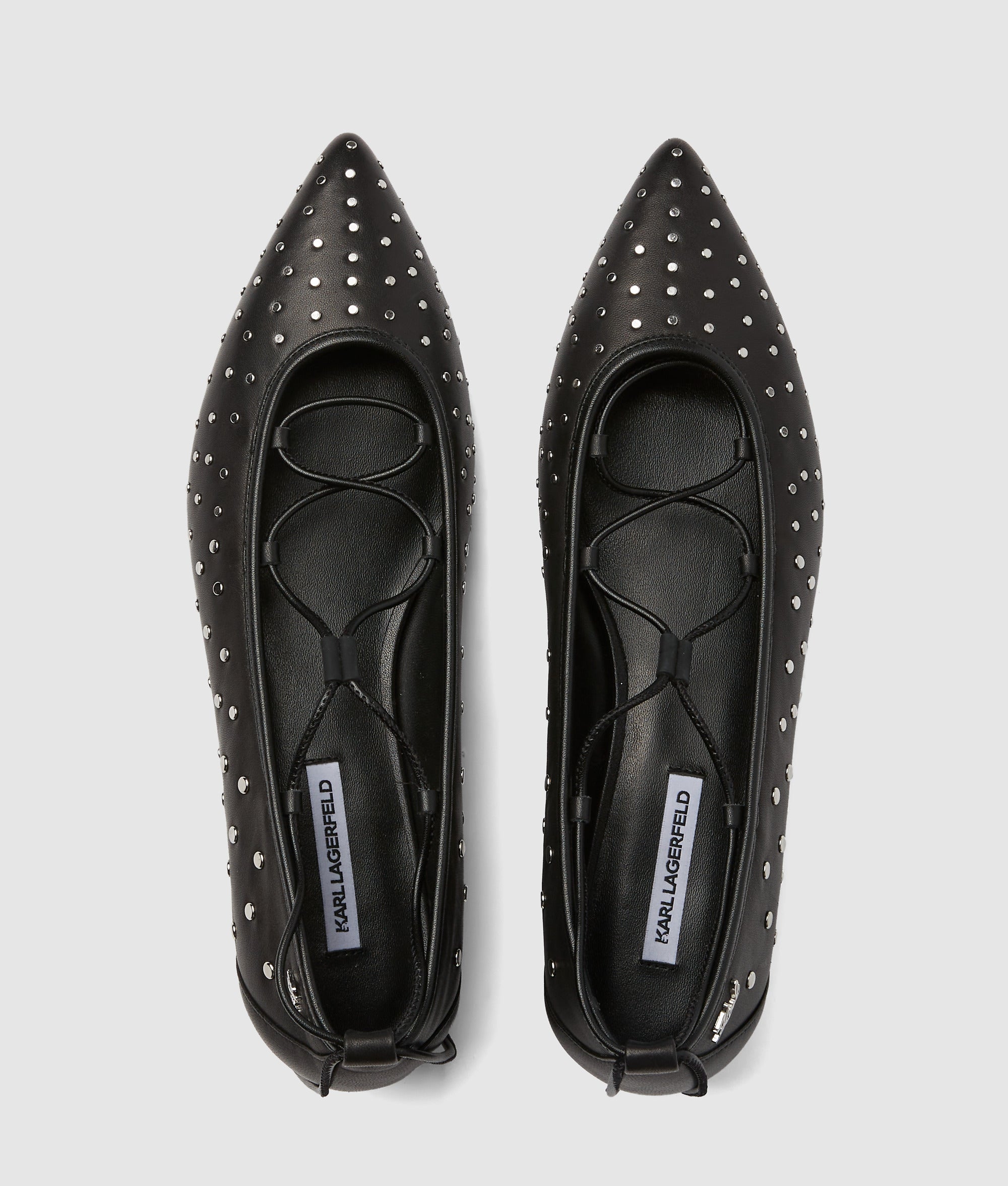 Kerrie ballerina long lace flats