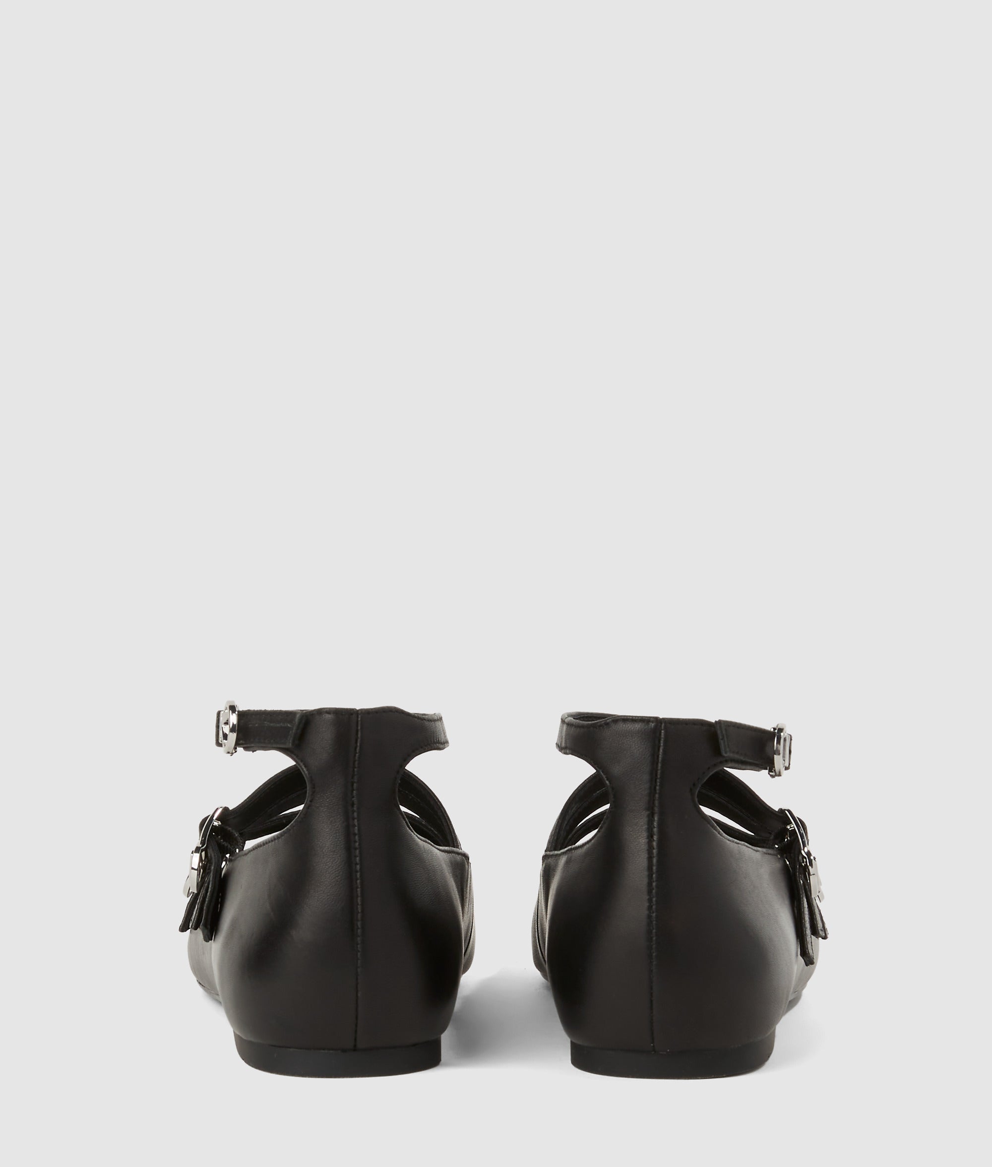 Konnie four-strap flats