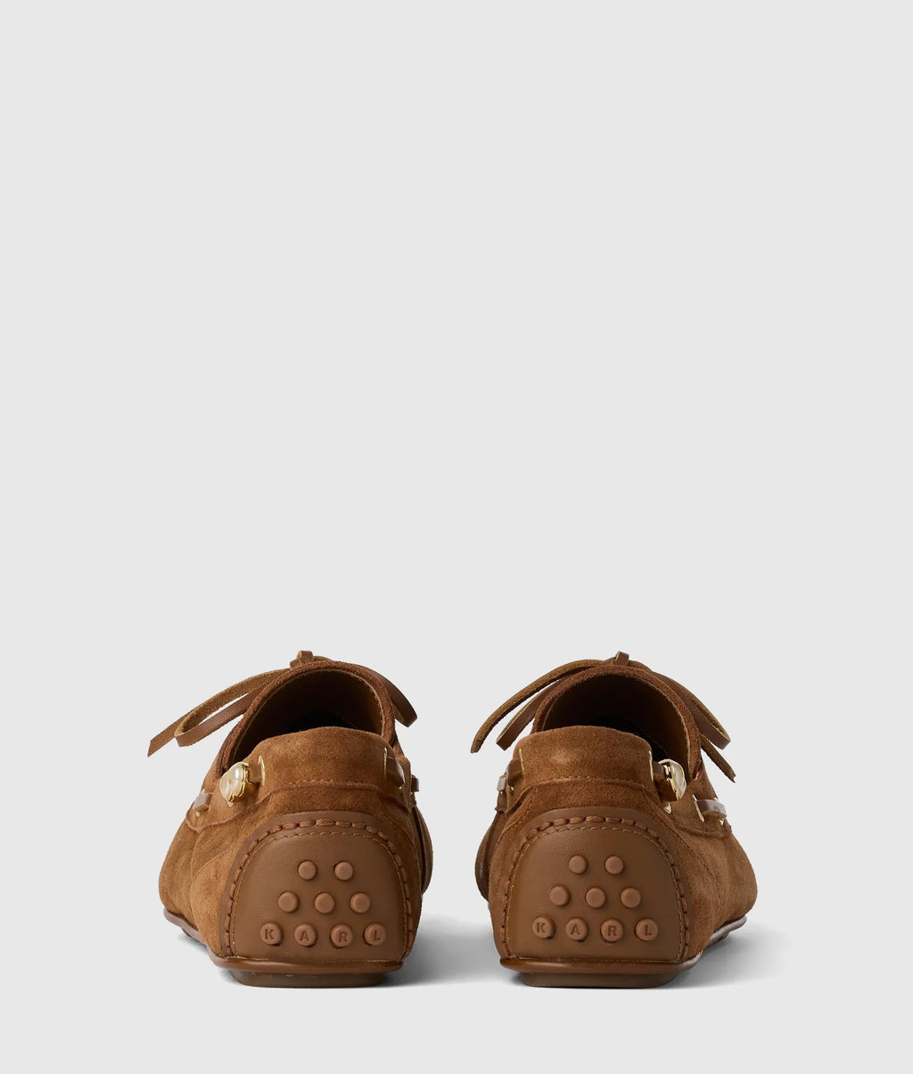 Ariella suede boat shoes