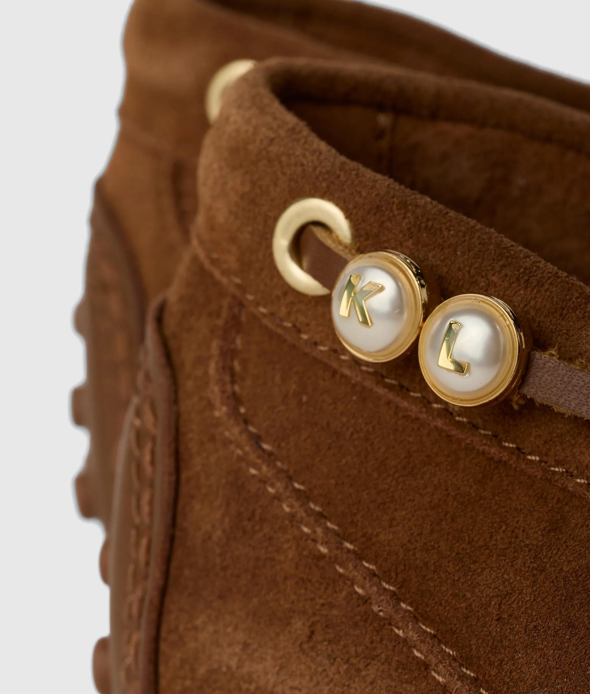 Ariella suede boat shoes