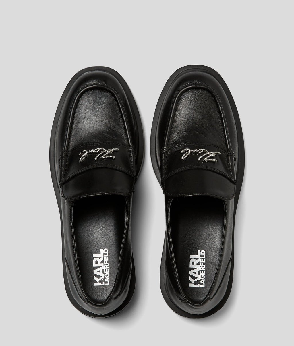 Macie Signia rhinestone loafers