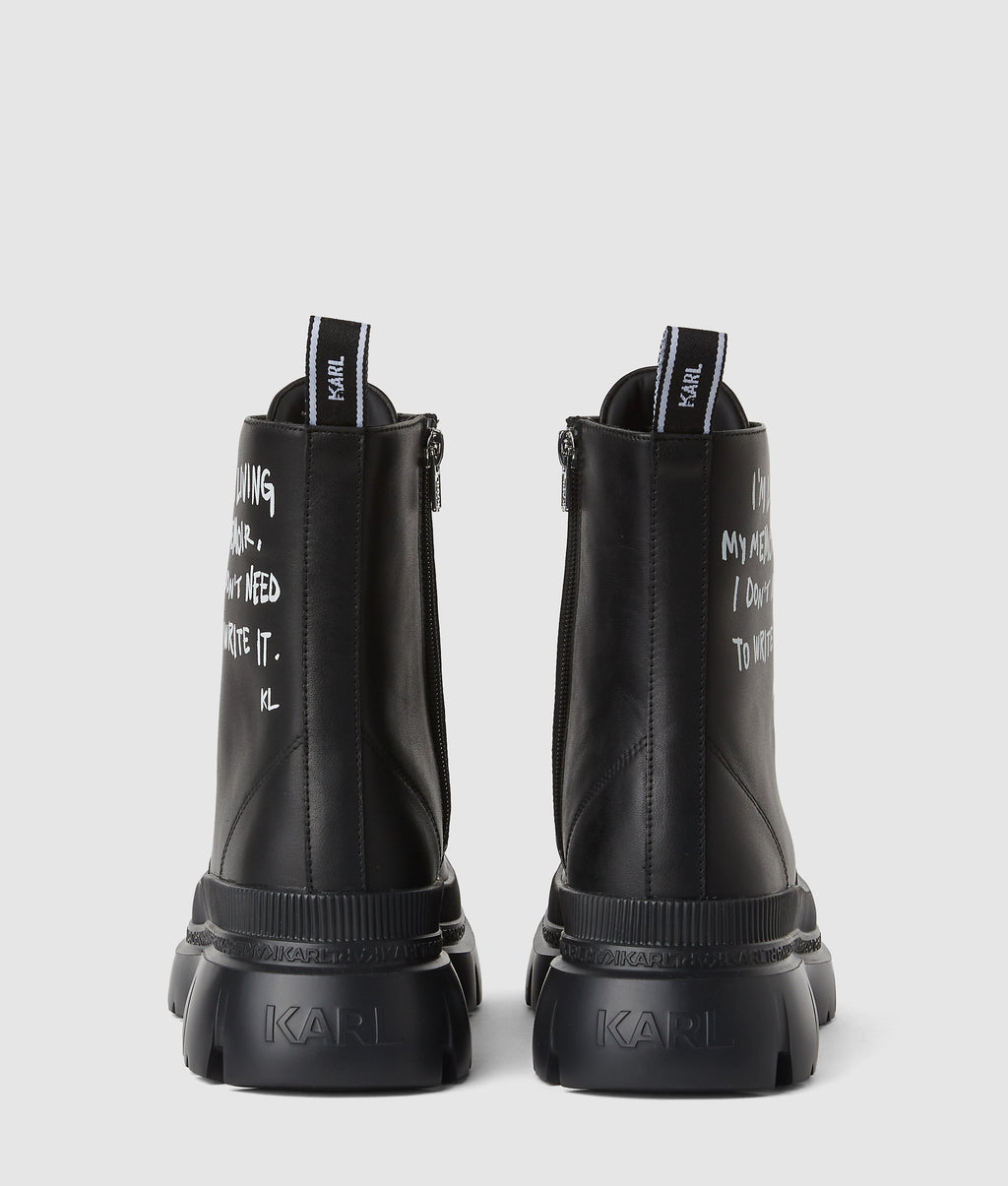 Trekka Max Karl quote boots