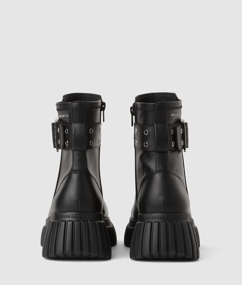 Kreeper mid-calf wedge boots