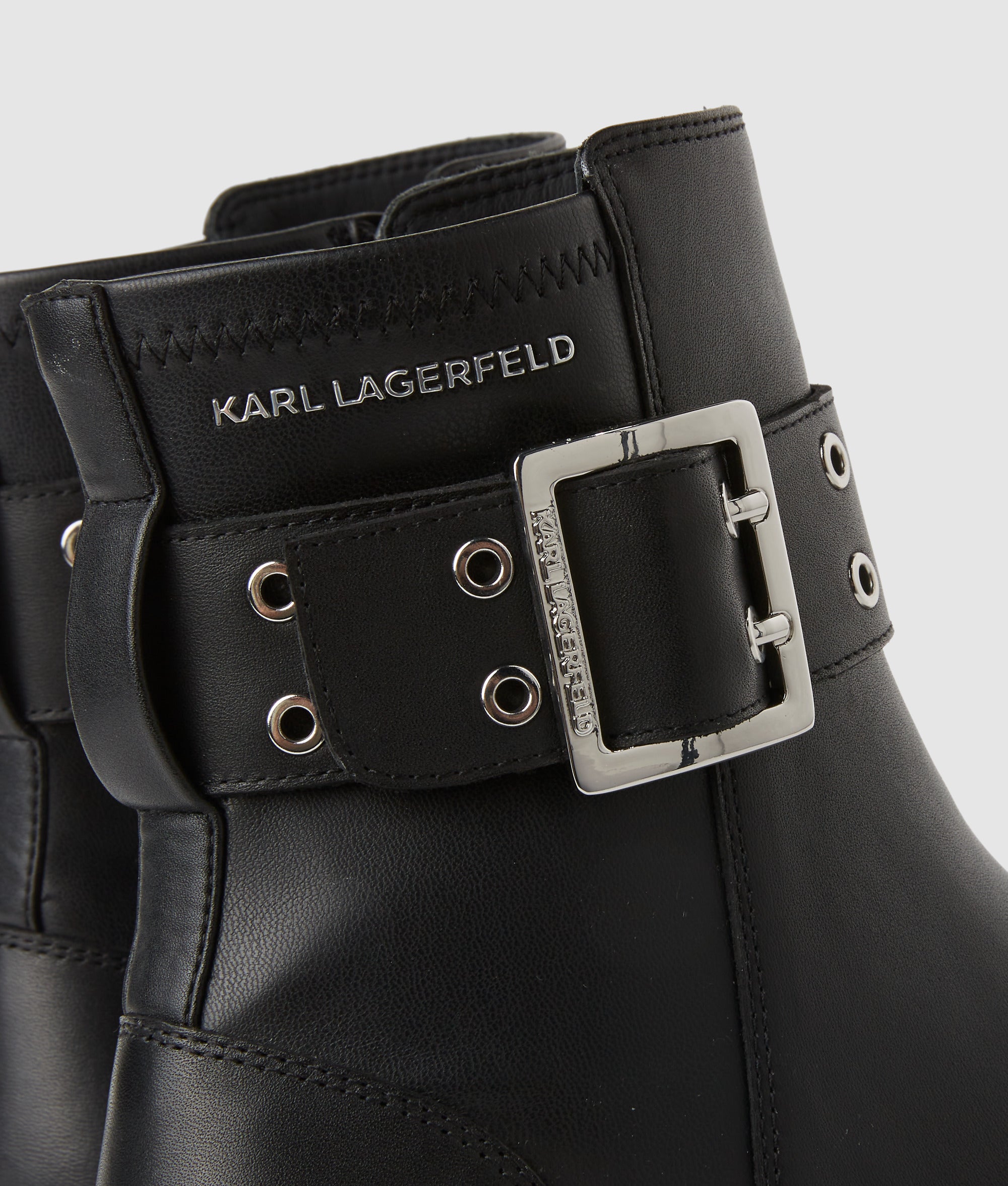 Kreeper mid-calf wedge boots