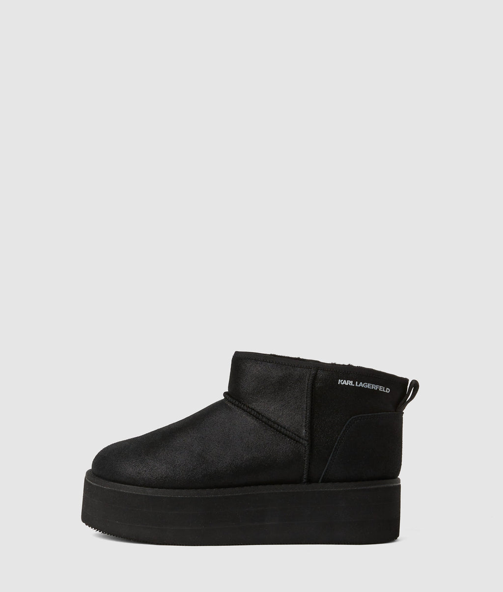 Thermo pull-on ankle boots