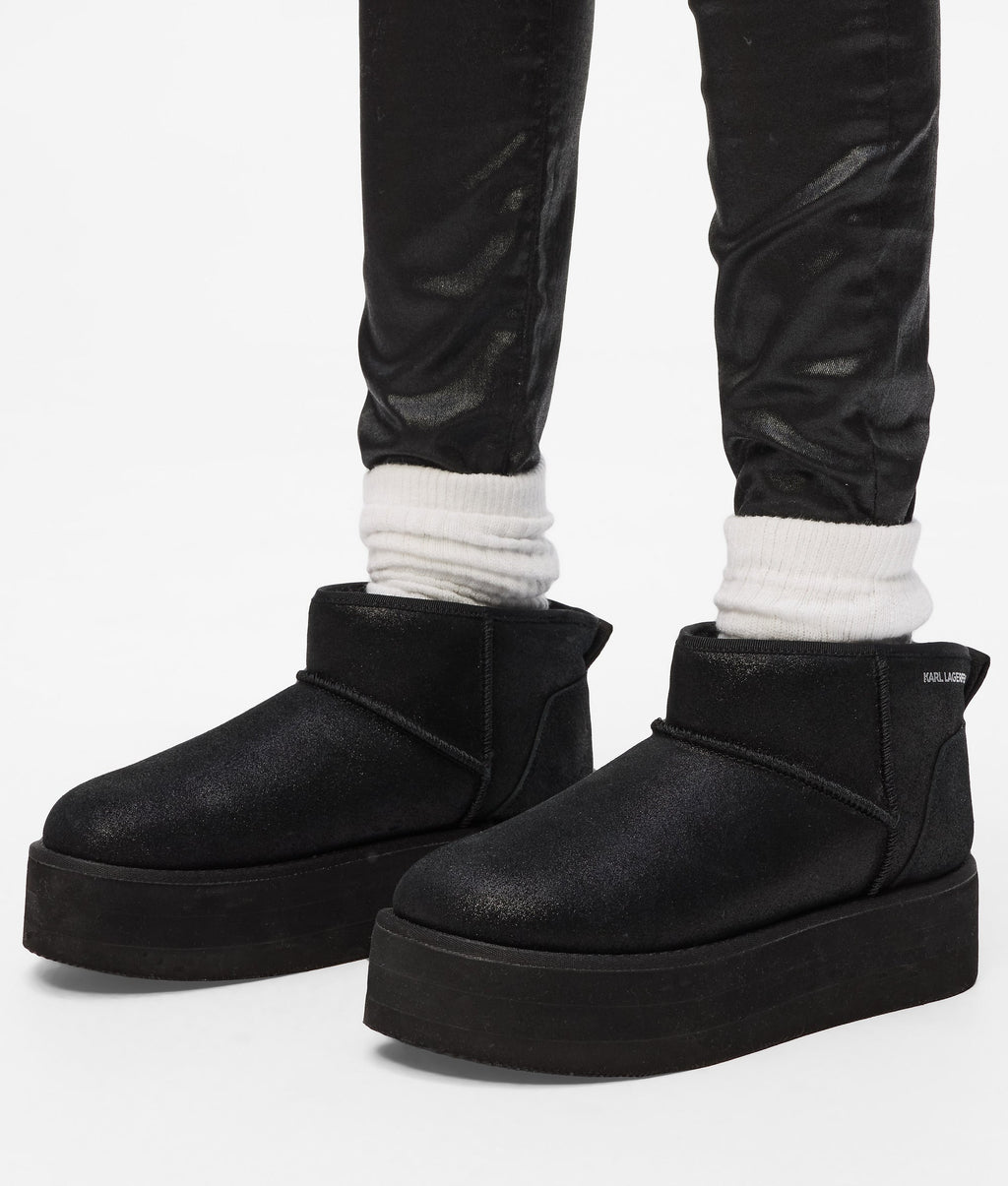 Thermo pull-on ankle boots