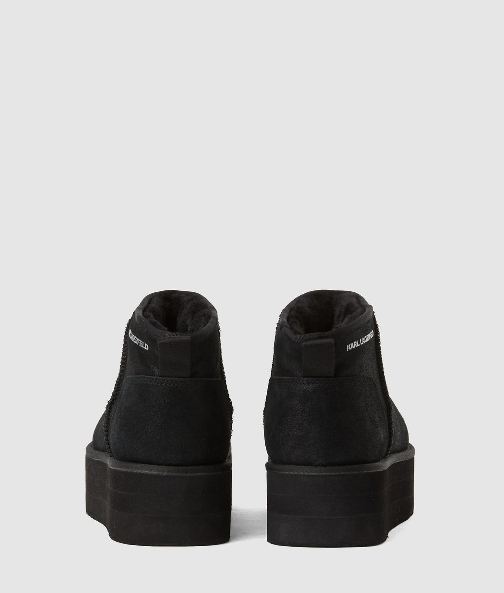Thermo pull-on ankle boots