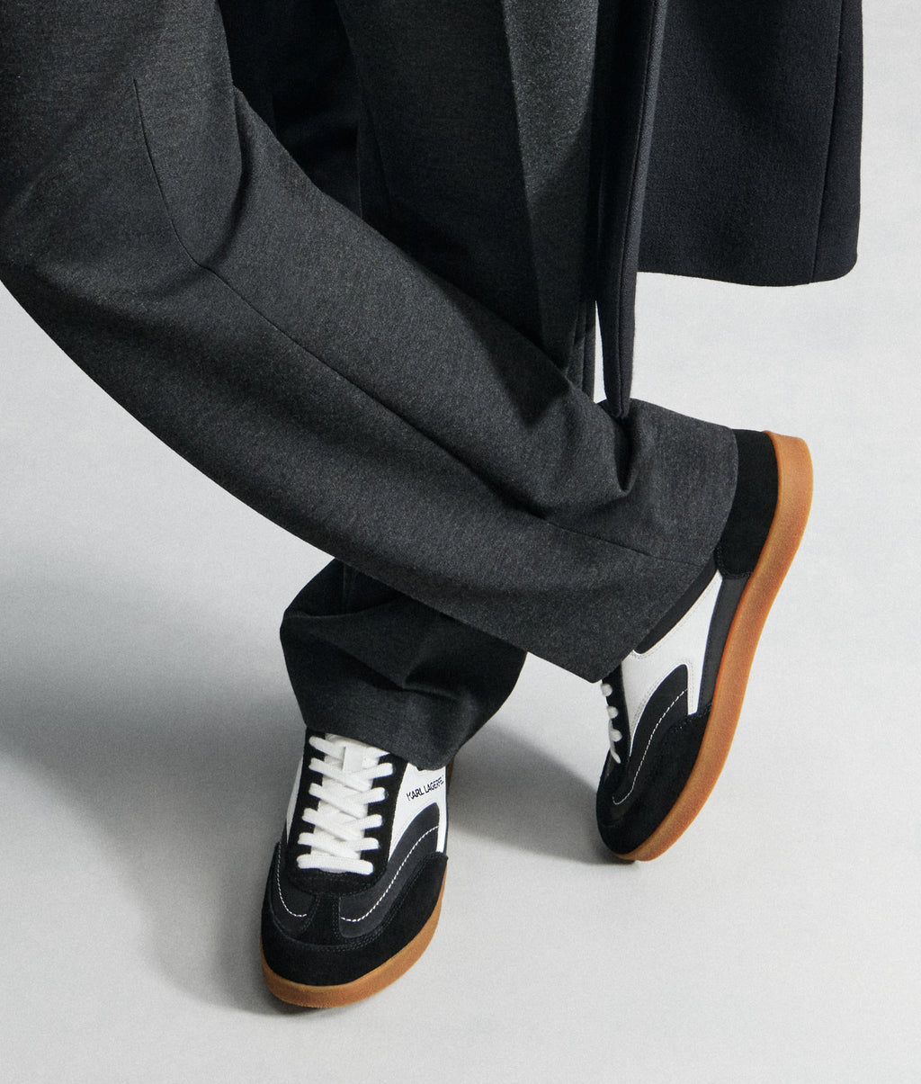 Kandidate lace mix sneakers