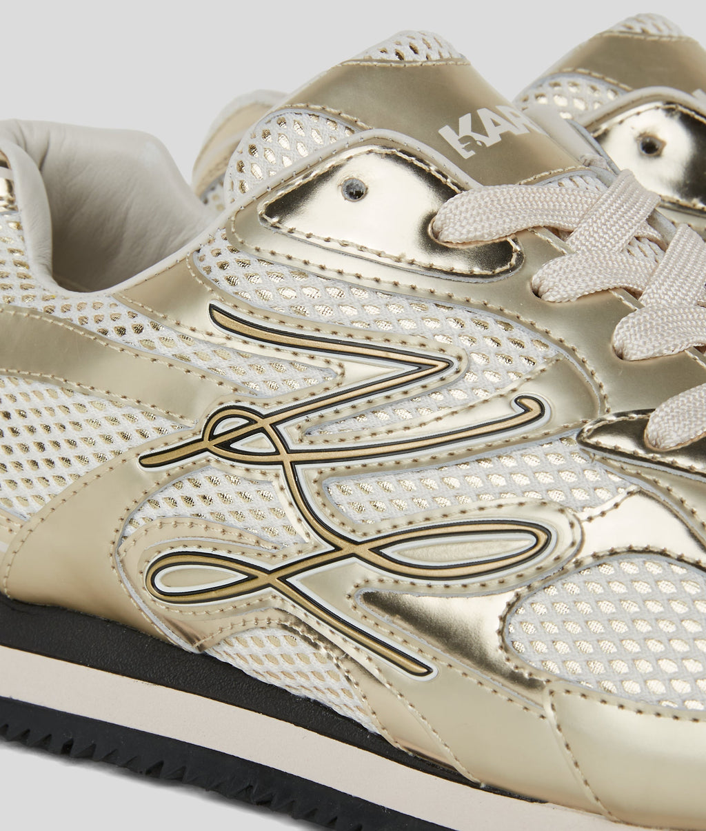 Velocette Autograph overlay sneakers