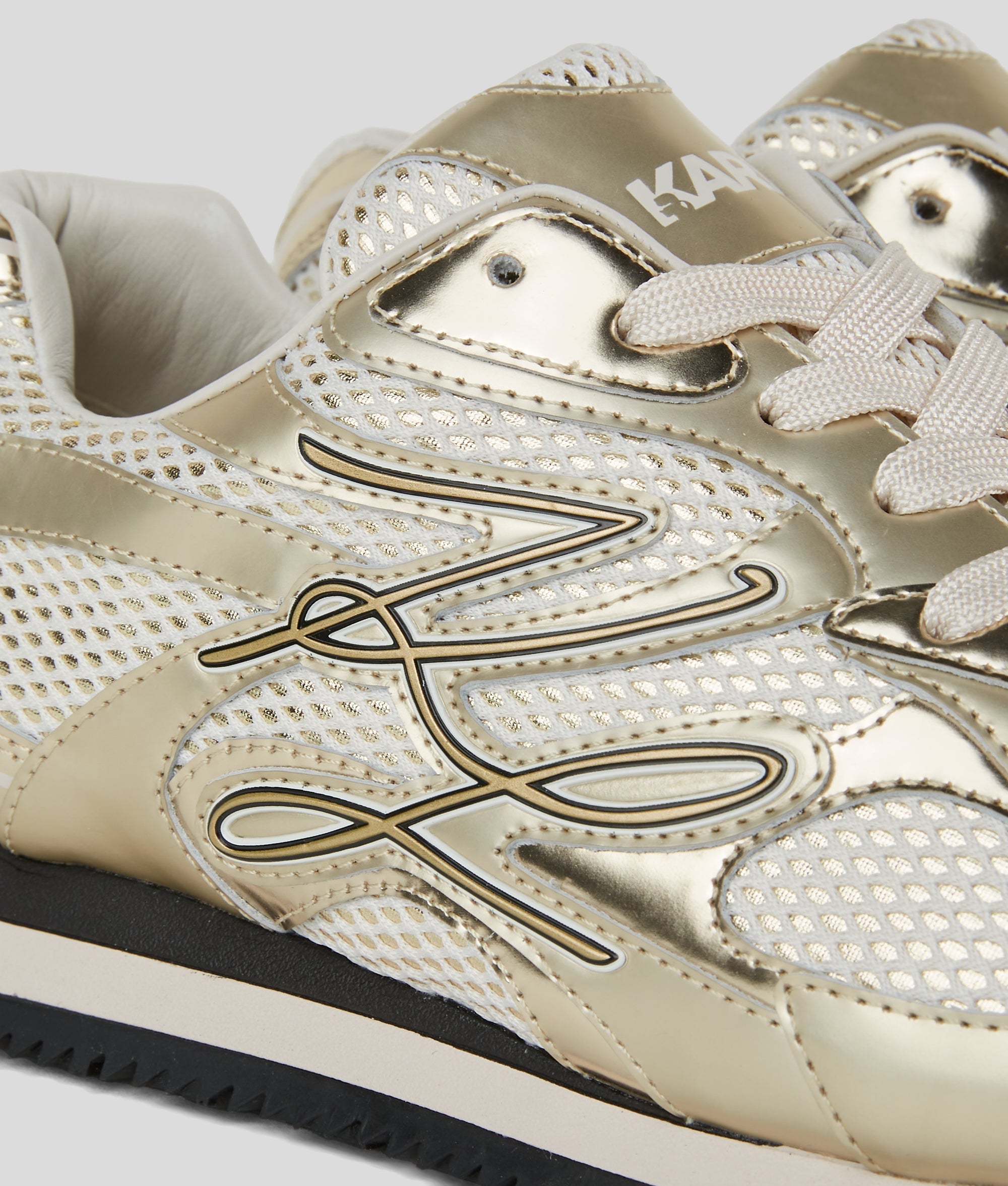 Velocette Autograph overlay sneakers