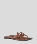 Ring logo sandals