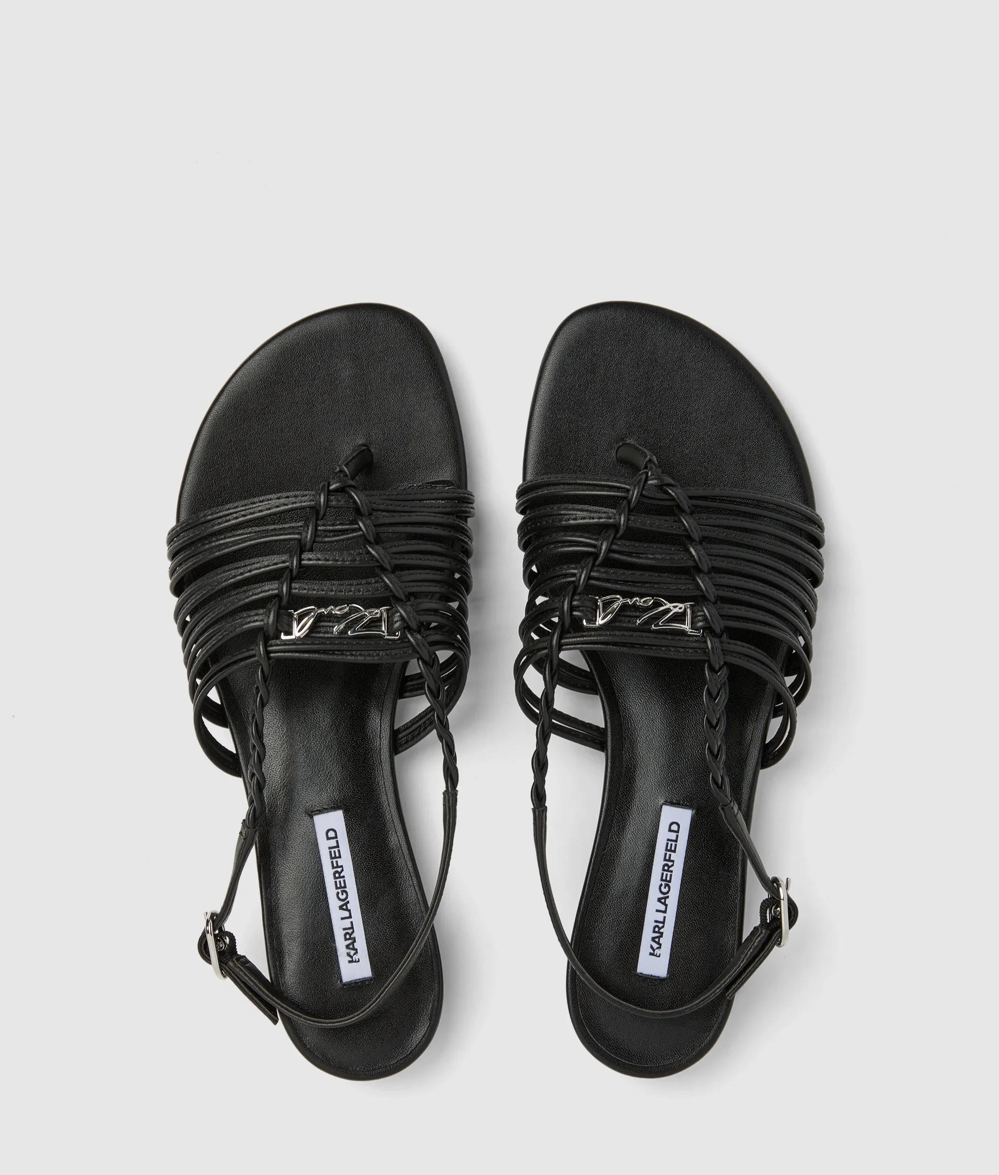 Alisso II leather slingbacks
