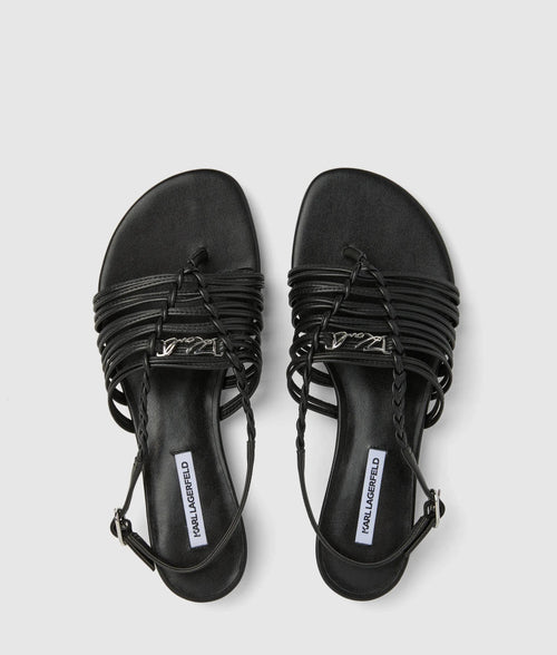 Alisso II leather slingbacks