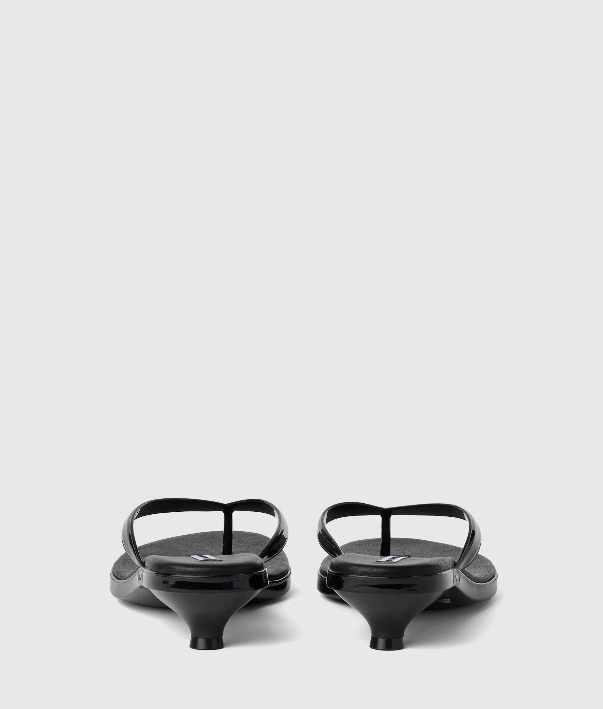 Jelly heeled sandals