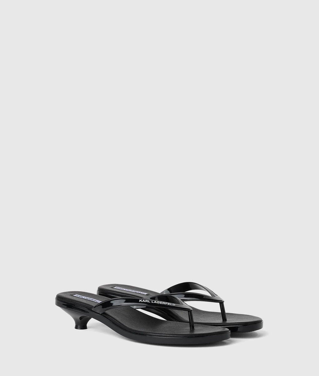 Jelly heeled sandals