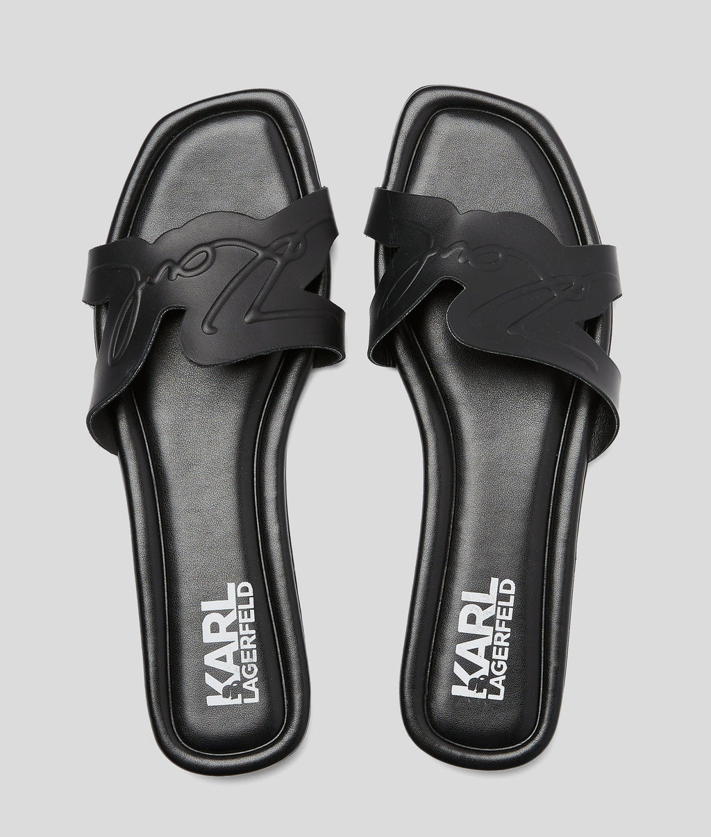 Brio signature cut-out sandals
