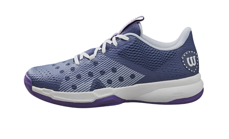Woman's Hurkn Tea - DEEP COBALT/WHITE/LILAC