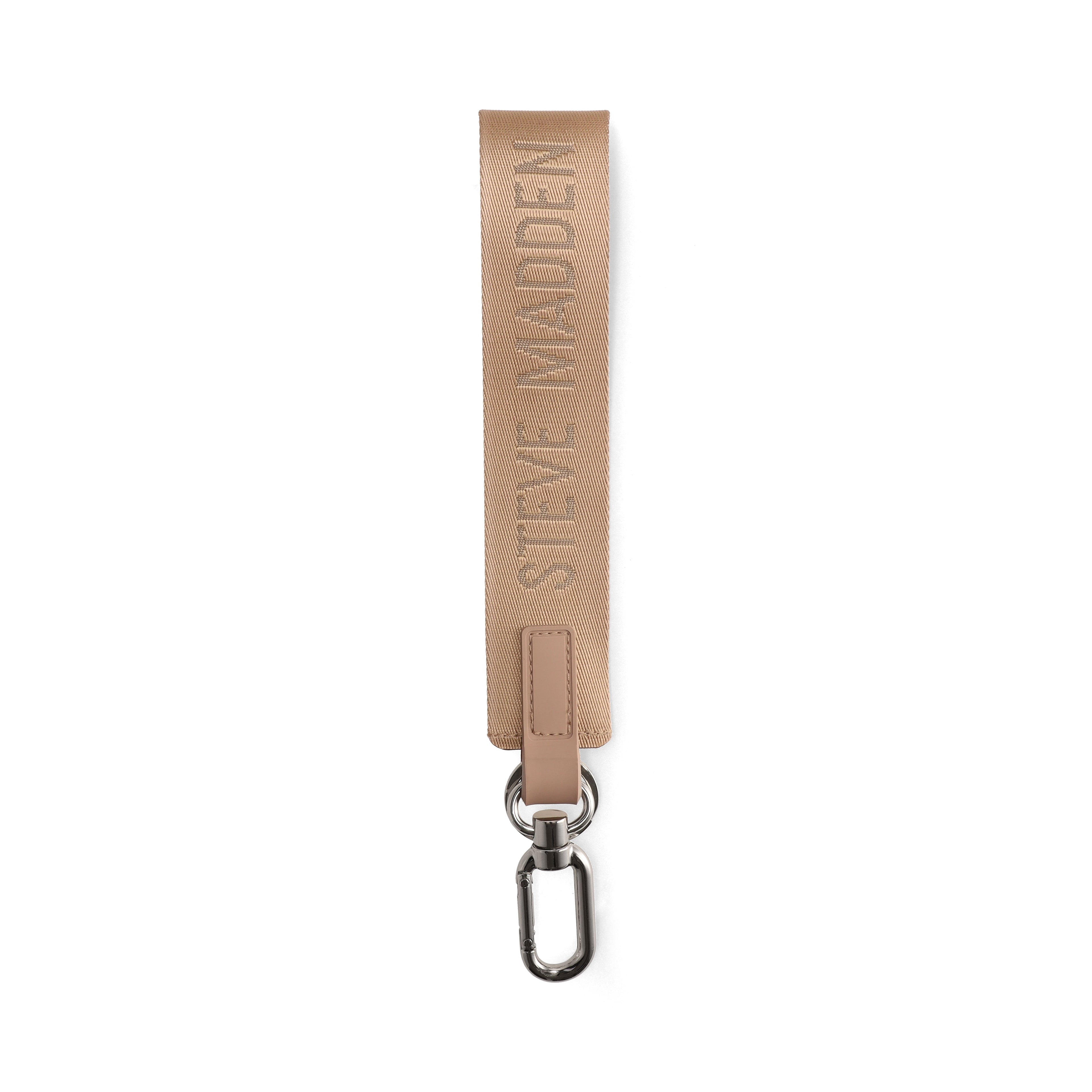 LOST AND FOUND  KEY CHAIN BEIGE