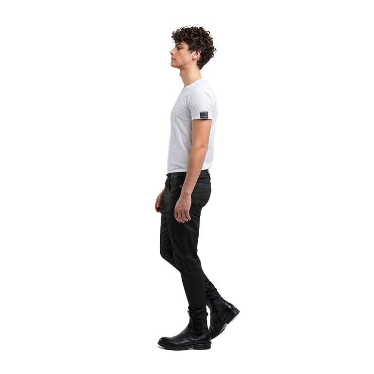 Replay Bronny Super Slim Waxed Jeans