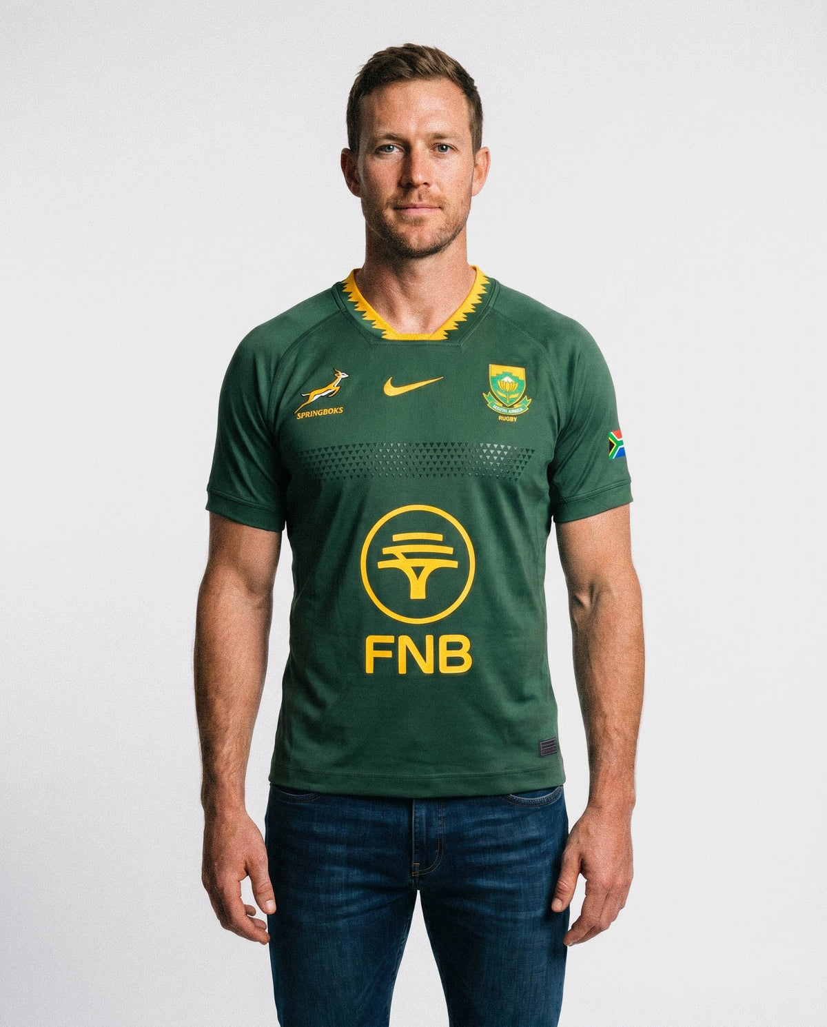 Springboks Nike Men's 26/27 Match Replica Home Jersey