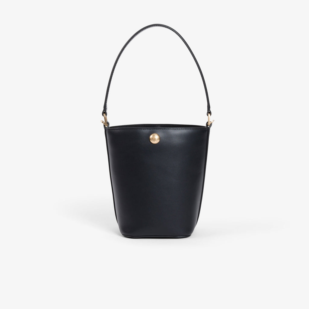 Small Tennis Bliss Leather Bucket Bag