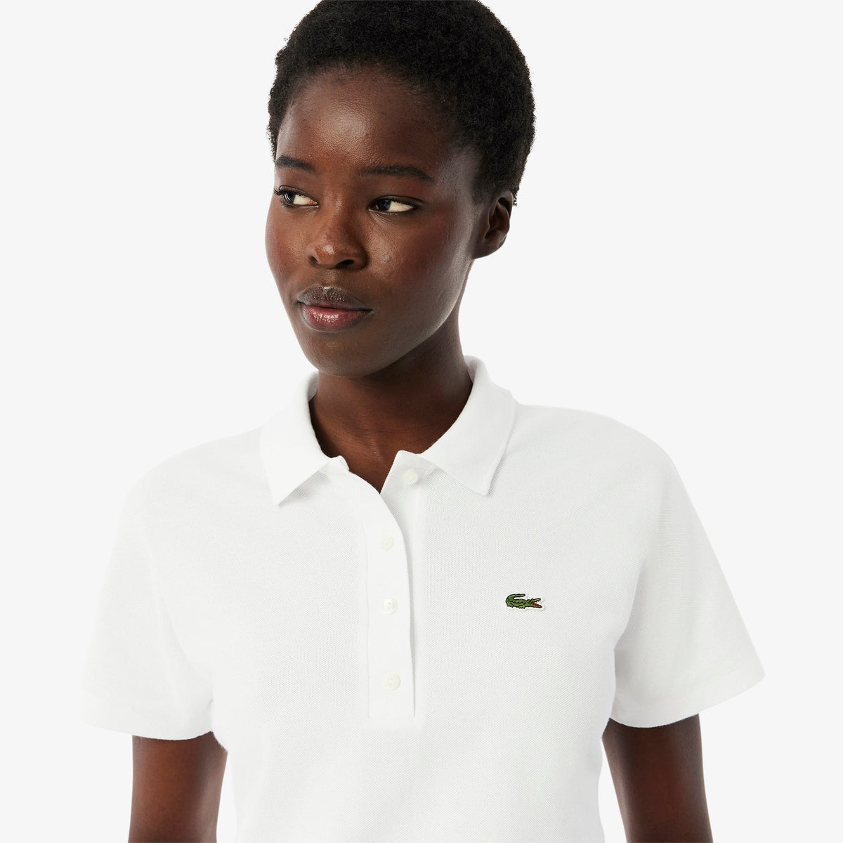 Slim Fit Adjustable Piqué Polo Shirt