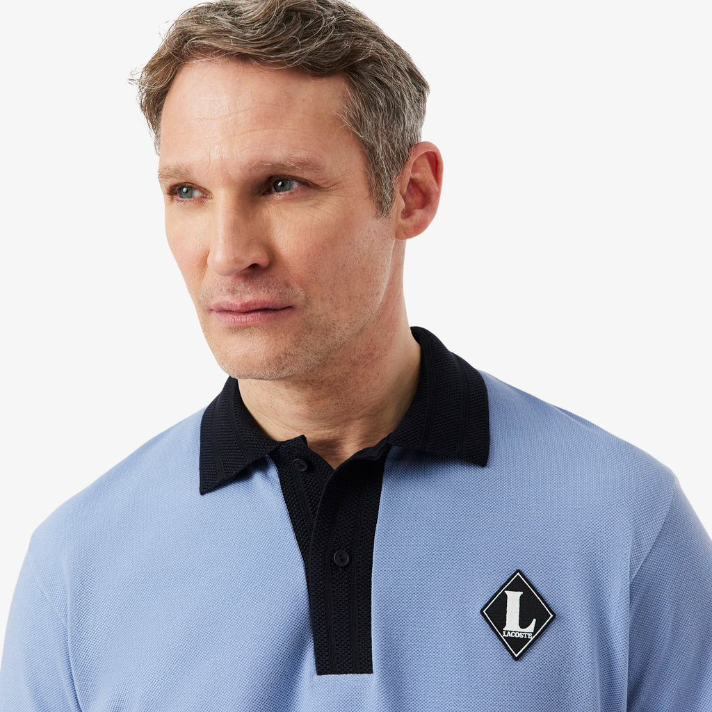 French Made Classic Fit Badge Polo Shirt