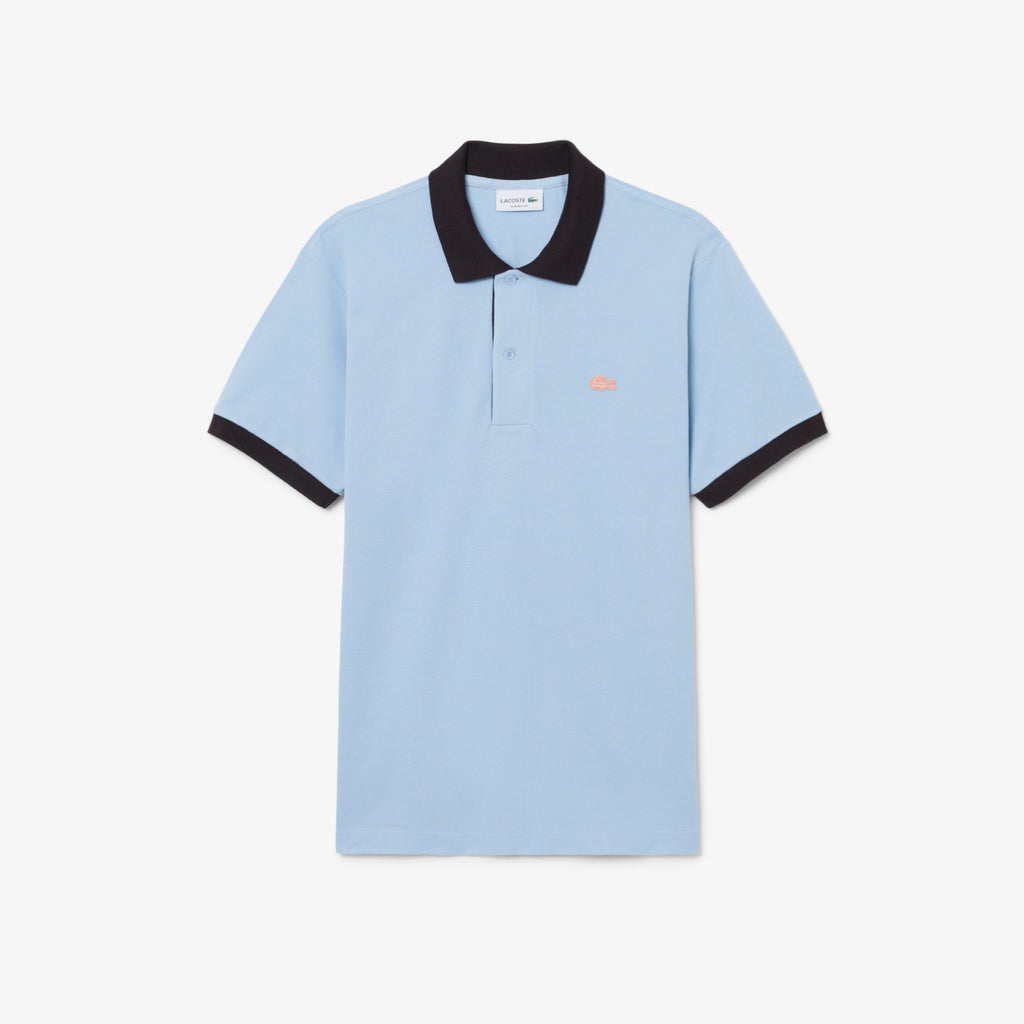 Classic Fit Contrast Rib Polo Shirt