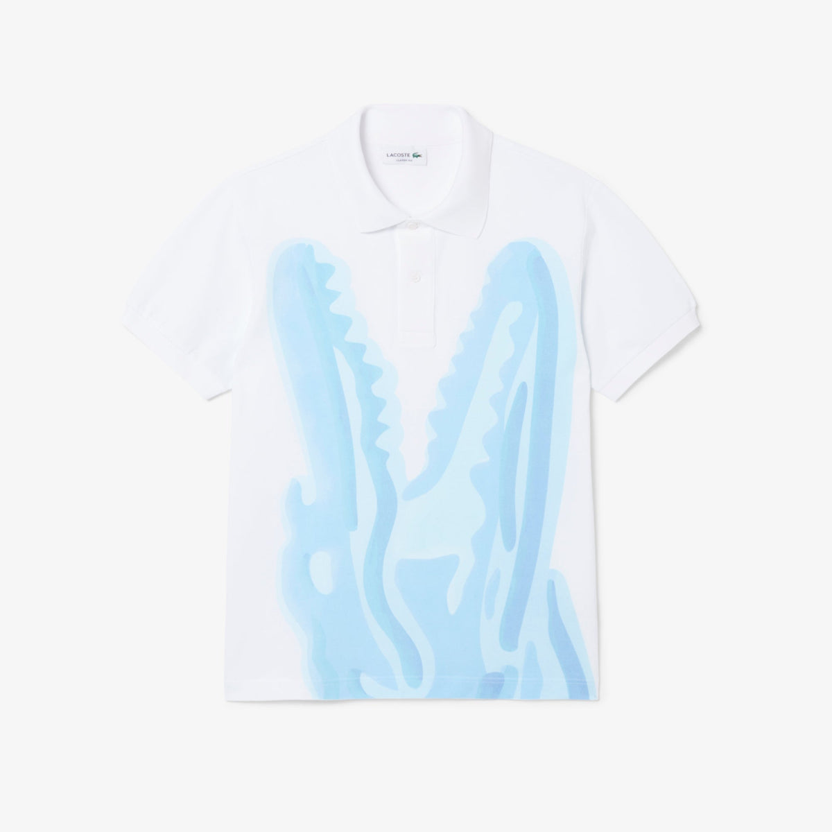 Classic Fit Printed Piqué Polo Shirt