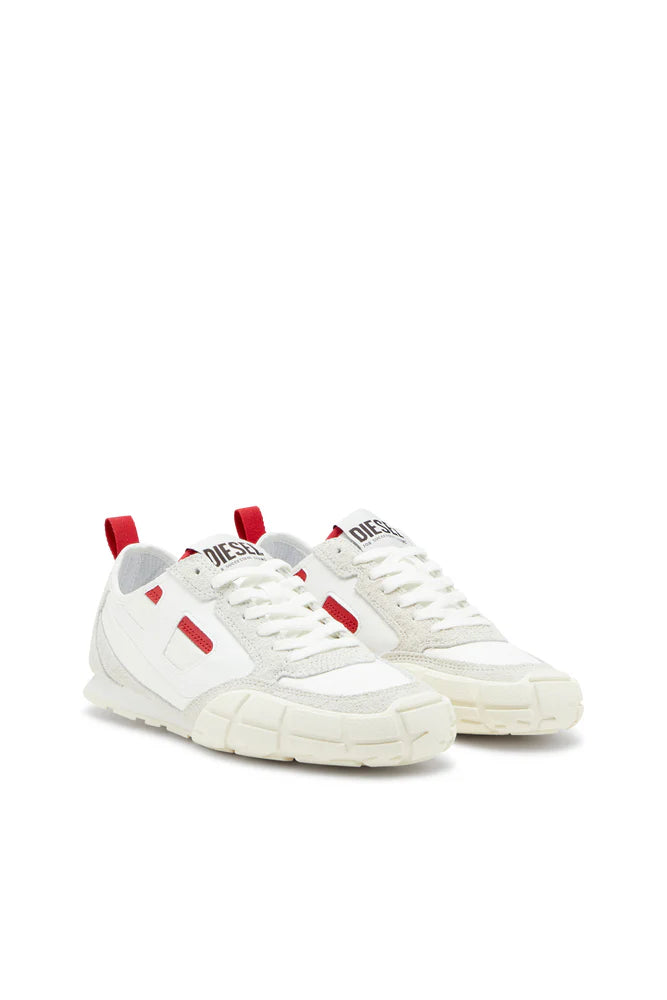 S-Pagodha-Sneakers in leather, suede and ripstop