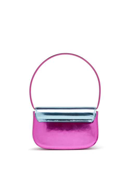 1DR-Iconic shoulder bag in mirror leather