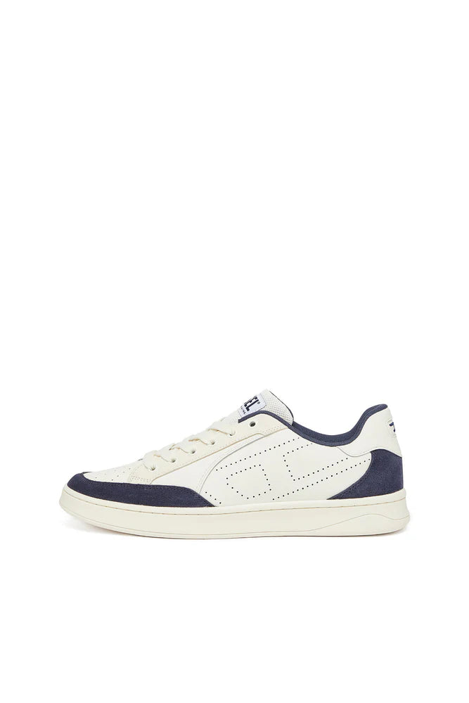S-Dakota-Leather sneakers with perforated logo